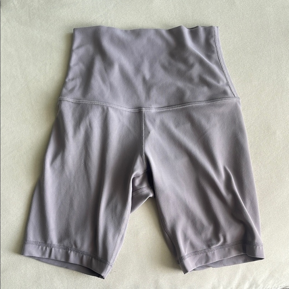 lululemon athletica Women's Gray Bike Shorts